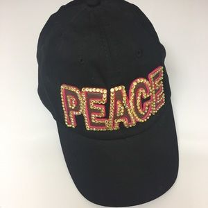 LUCKY 777 Accessories Cotton Black Baseball Cap